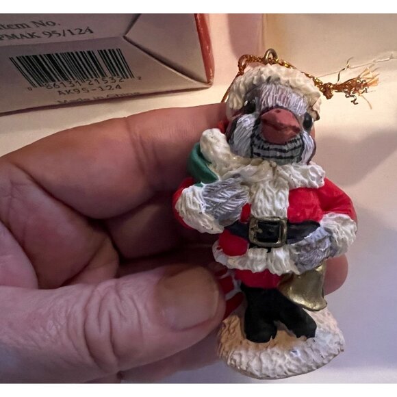Kurt S. Adler First Edition Santa Claus Bird Ornament, was designed for Petsmart - Picture 5 of 7